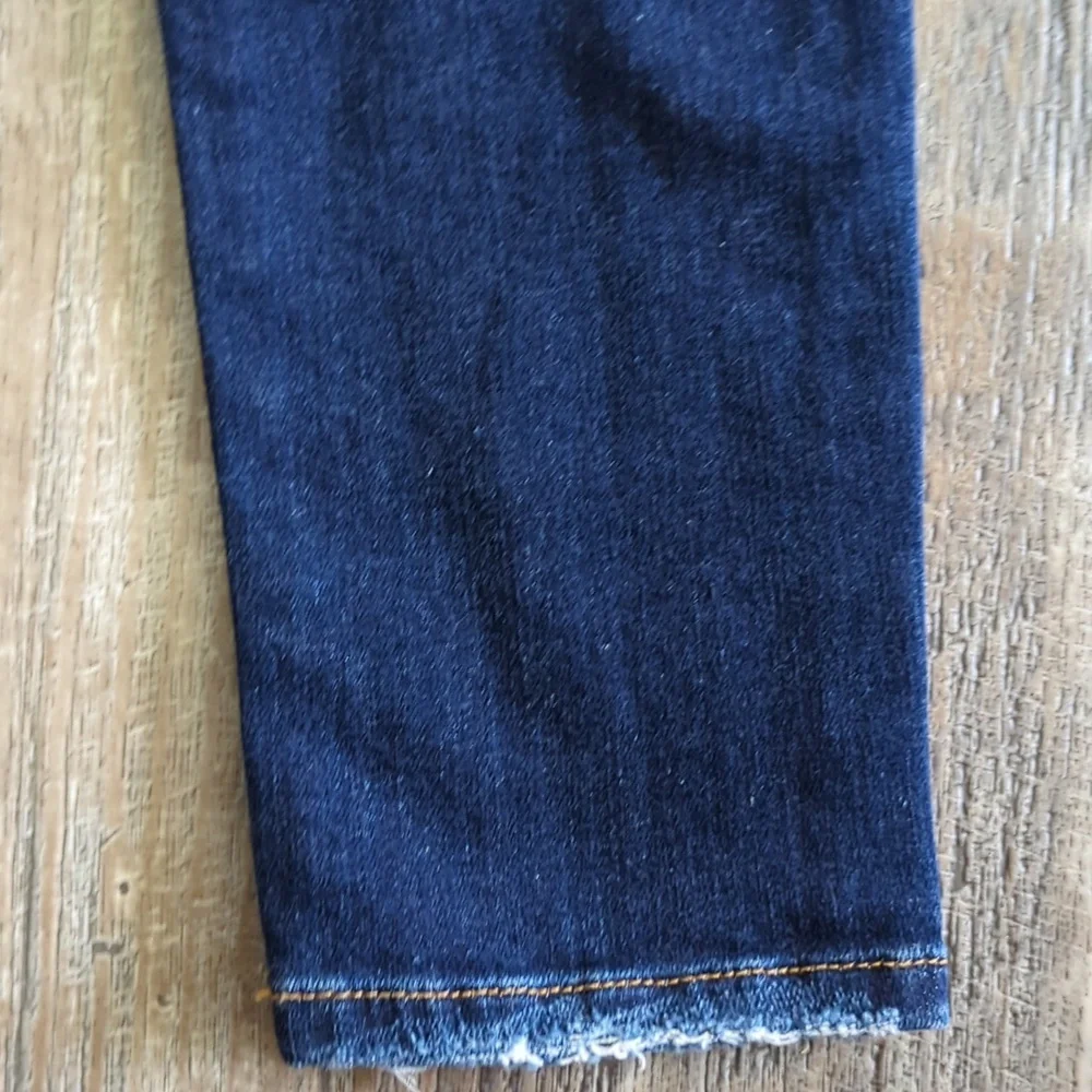 BRIDGE By GLY Mid Rise Skinny stretch distressed jeans style #BG5100L sz 27 tall - Picture 13 of 13